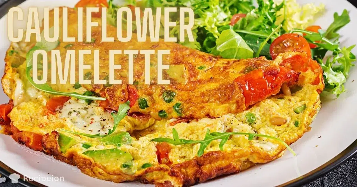 Cauliflower omelette