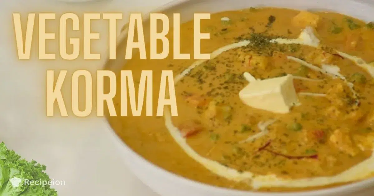 Vegetable Korma