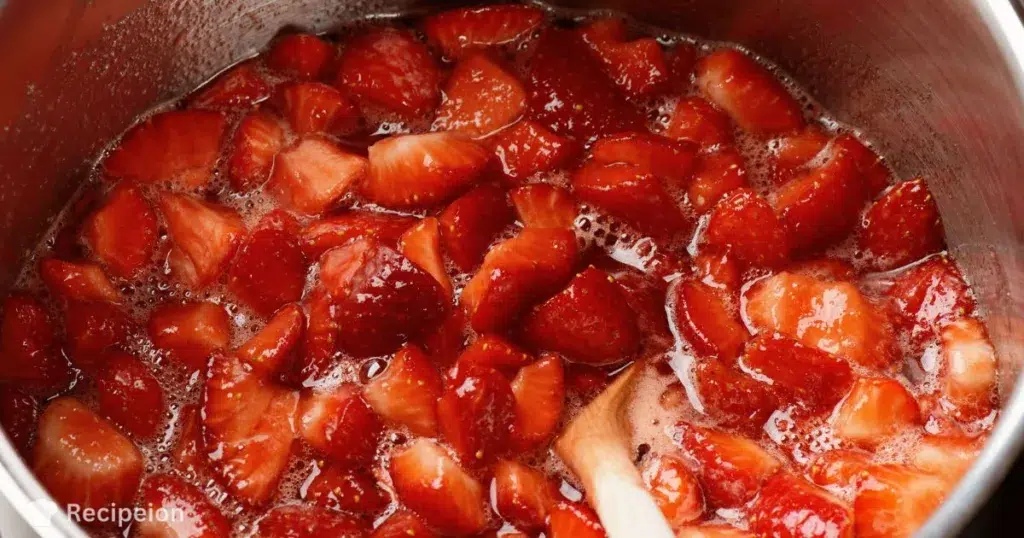 Strawberry cake filling