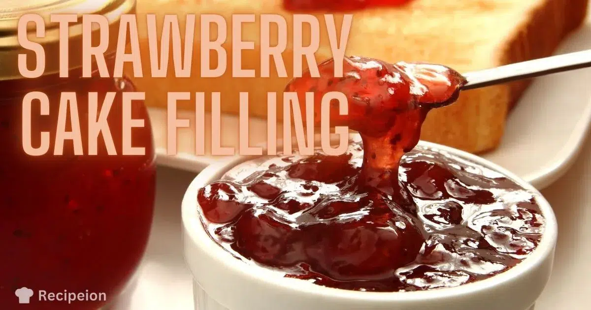 Strawberry cake filling