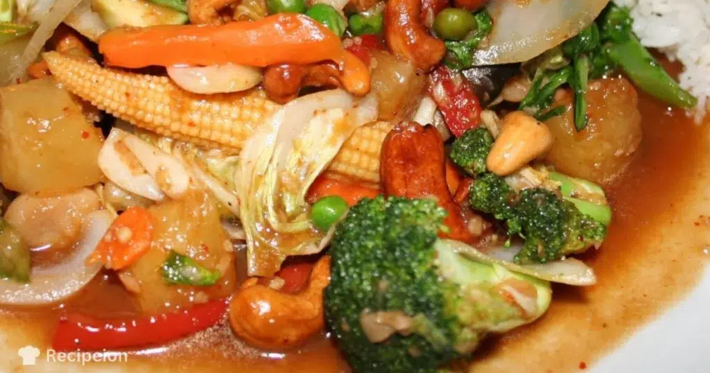 Sweet and sour vegetables