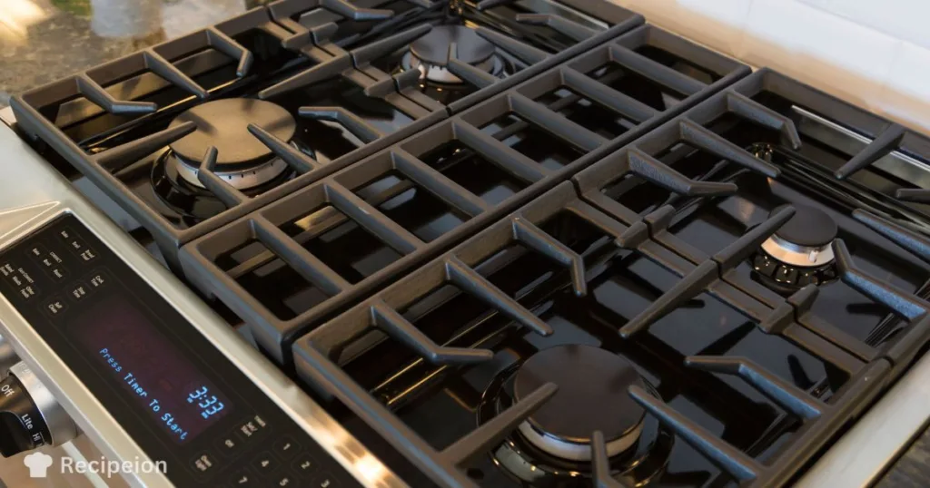 how to clean gas stove burners