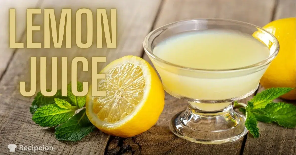 Lemon juice