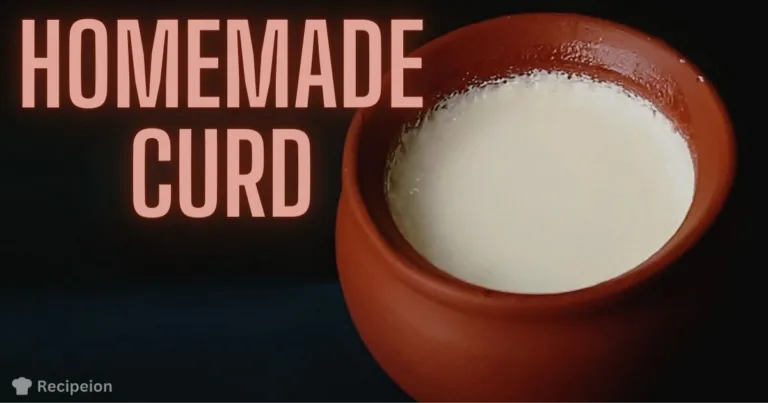 Homemade curd